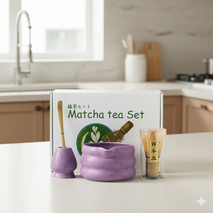 4PCS Matcha Tea Set