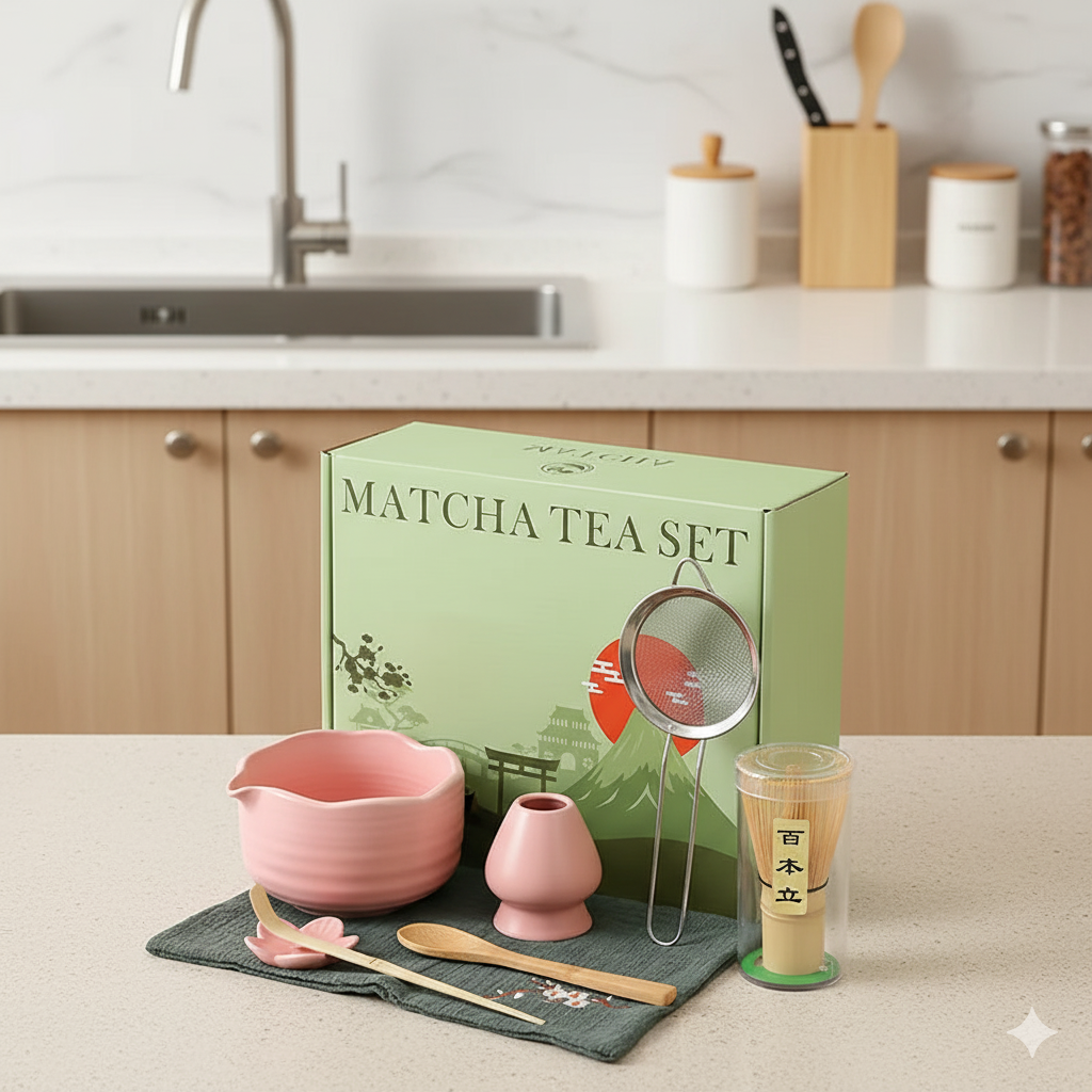 8PCS Matcha Tea Set