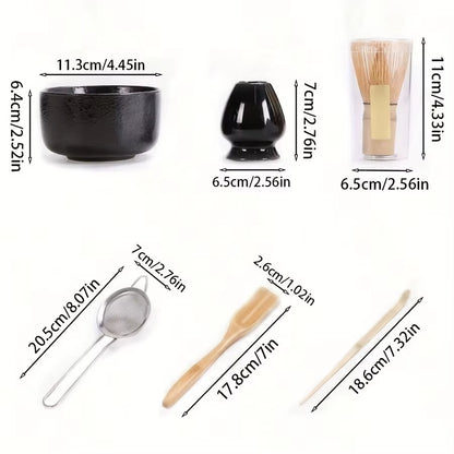 6Pcs Japanese-Style Matcha Set